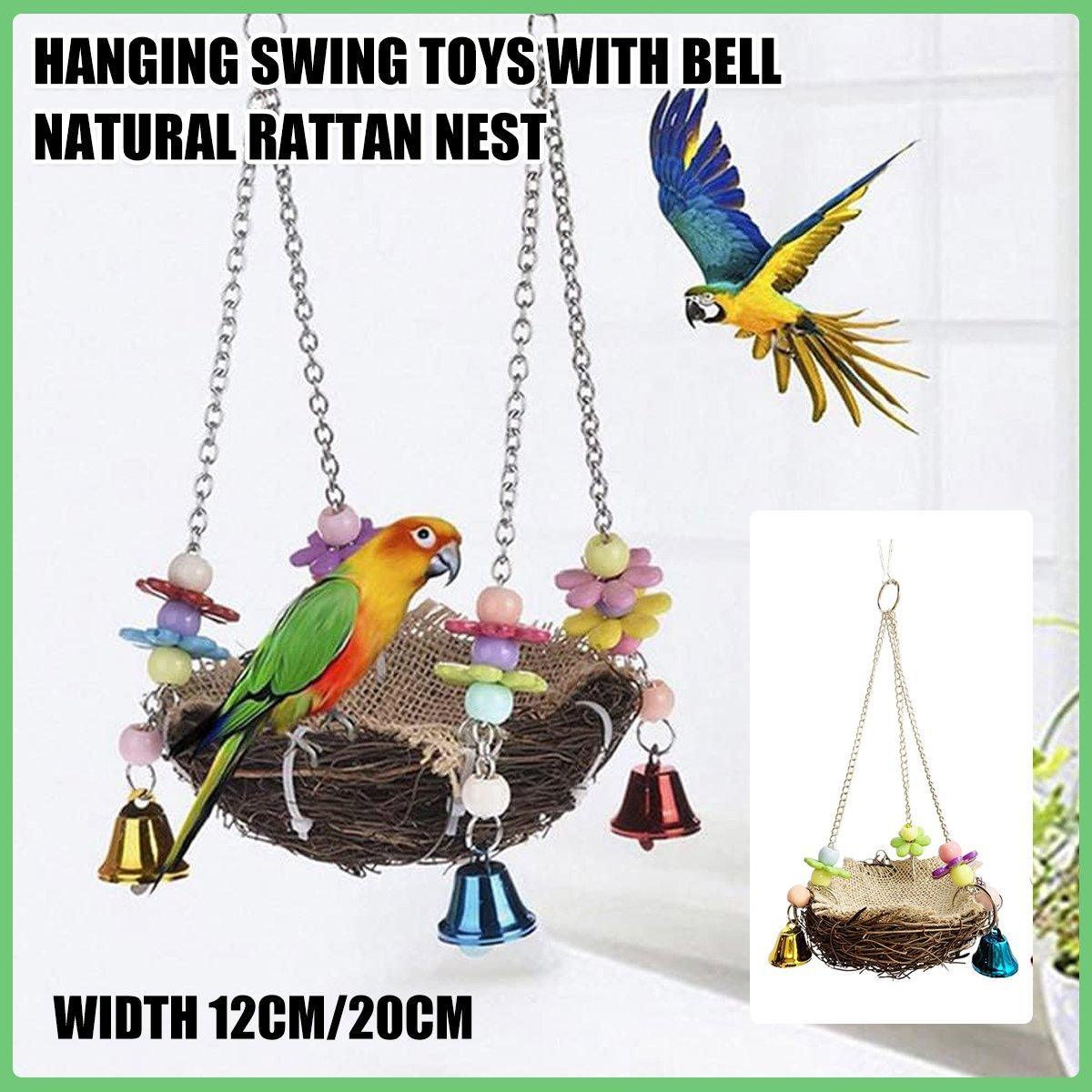 Spud Jax Petshop Bird Swing Bird Swing Pet Care > Bird > Bird Cage Accessories