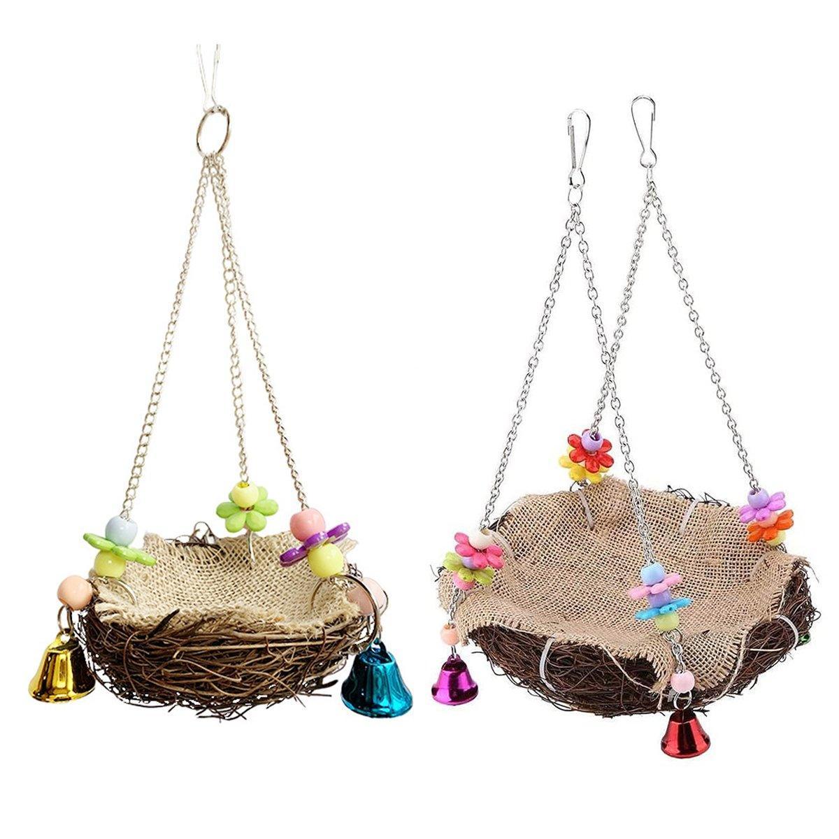 Spud Jax Petshop Bird Swing Bird Swing Pet Care > Bird > Bird Cage Accessories