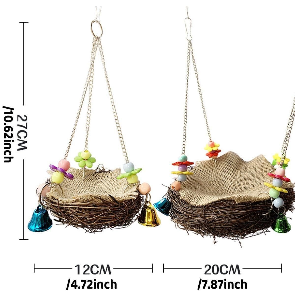 Spud Jax Petshop Bird Swing Bird Swing Pet Care > Bird > Bird Cage Accessories