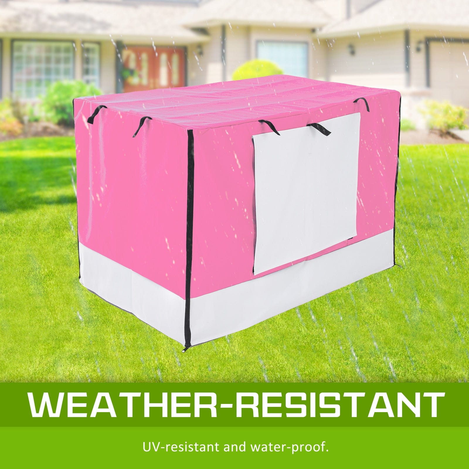 Spud Jax Petshop Cage Cover Enclosure for Wire Dog Cage Crate 42in PINK Pet Care > Dog Supplies