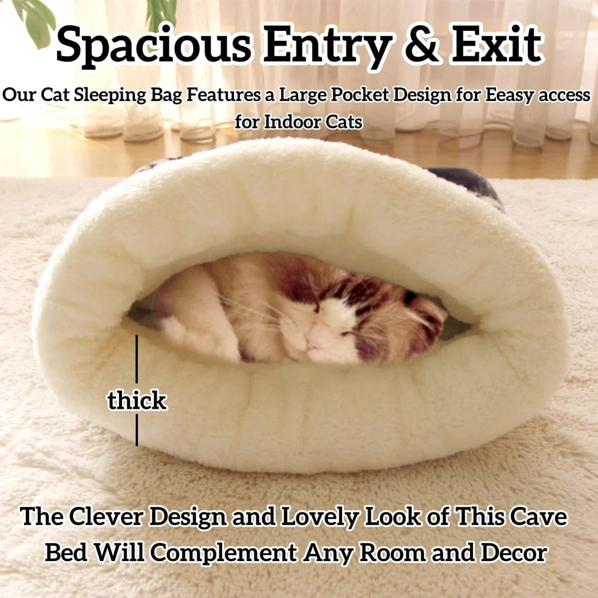 Spud Jax Petshop Cat Bed Cave Sleeping Bag, Pet Mat Warming Pad Sack for Cats and Small Dog,Burrowing Cozy Soft Comfortable Bed(for Small and Medium Cats) Cat Bed Cave Sleeping Bag, Pet Mat Warming Pad Sack for Cats and Small Dog,Burrowing Cozy Soft Comfortable Bed(for Small and Medium Cats) Pet Care > Dog Supplies > Dog Beds