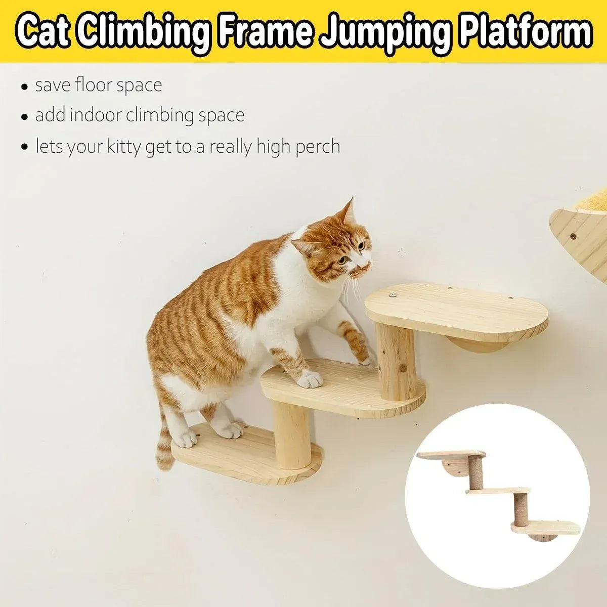 Spud Jax Petshop Cat Climbing Platform Cat Climbing Platform Pet Care > Cat Supplies > Cat Furniture