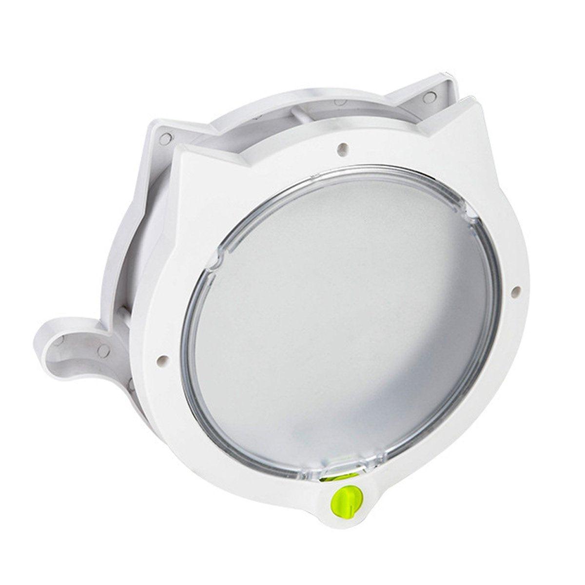 Spud Jax Petshop Cat Ear Pet Door for Cats and Dogs Easy In and Out Access Durable Pet Supplies - White Cat Ear Pet Door for Cats and Dogs Easy In and Out Access Durable Pet Supplies - White Pet Care > Dog Supplies > Cat & Dog Flaps