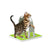 Spud Jax Petshop Cat Grooming Arch - Intercative Self Groom Brush + Scratcher Play - All For Paws Cat Grooming Arch - Intercative Self Groom Brush + Scratcher Play - All For Paws Pet Care