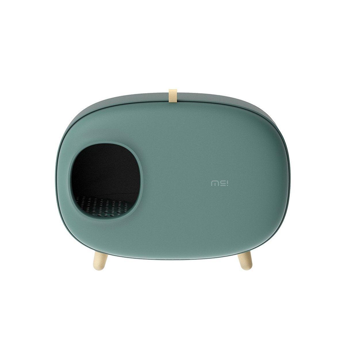 Spud Jax Petshop Cat Litter Box Semi-closed Cat Supplies Cat Toilet Drawer Large Cat Litter Box - Green Cat Litter Box Semi-closed Cat Supplies Cat Toilet Drawer Large Cat Litter Box - Green Pet Care > Cat Supplies > Cat Litter