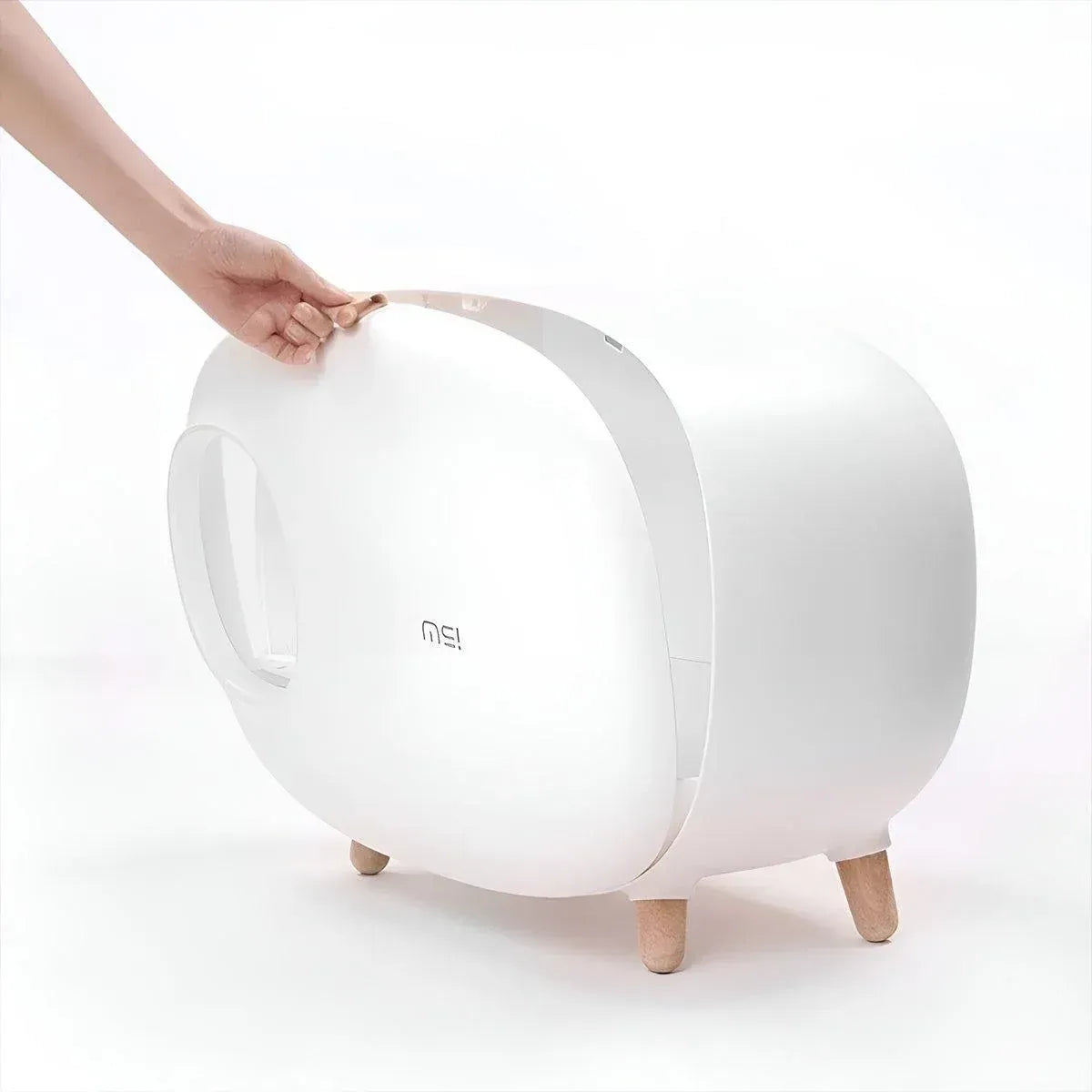 Spud Jax Petshop Cat Litter Box Semi-closed Cat Supplies Cat Toilet Drawer Large Cat Litter Box - White Cat Litter Box Semi-closed Cat Supplies Cat Toilet Drawer Large Cat Litter Box - White Pet Care > Cat Supplies > Cat Litter