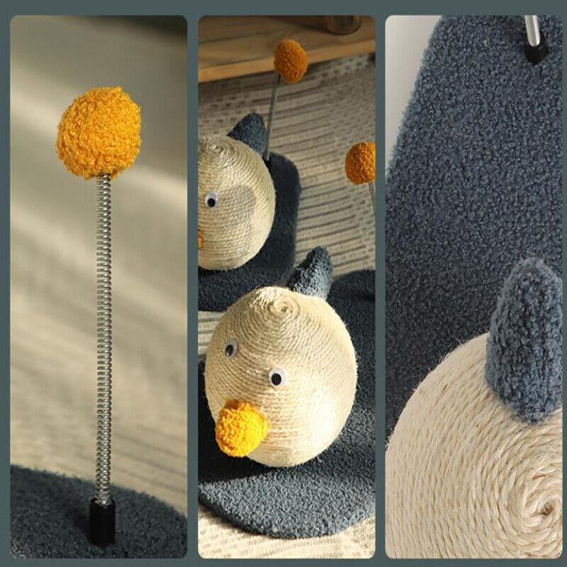 Spud Jax Petshop Cat Scratching Post Toy with Ball Claw Grinding Rope Tree for Indoor Play - Large Cat Scratching Post Toy with Ball Claw Grinding Rope Tree for Indoor Play - Large Pet Care > Cat Supplies > Cat Scratchers