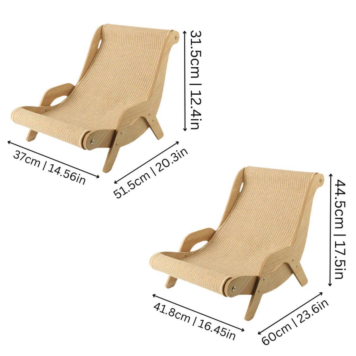 Spud Jax Petshop Cat Scratching Recliner Sofa 2 in 1 Lounge Bed Durable Scratch Board Furniture - L Cat Scratching Recliner Sofa 2 in 1 Lounge Bed Durable Scratch Board Furniture - L Pet Care > Cat Supplies > Cat Scratchers