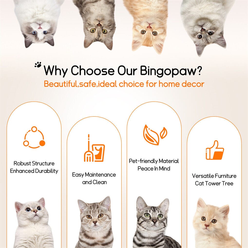 Spud Jax Petshop Cat Tree Tower Condo Scratcher Bed Sisal Plush Toy Ball Cat Tree Tower Condo Scratcher Bed Sisal Plush Toy Ball Pet Care > Cat Supplies > Cat Scratching Posts