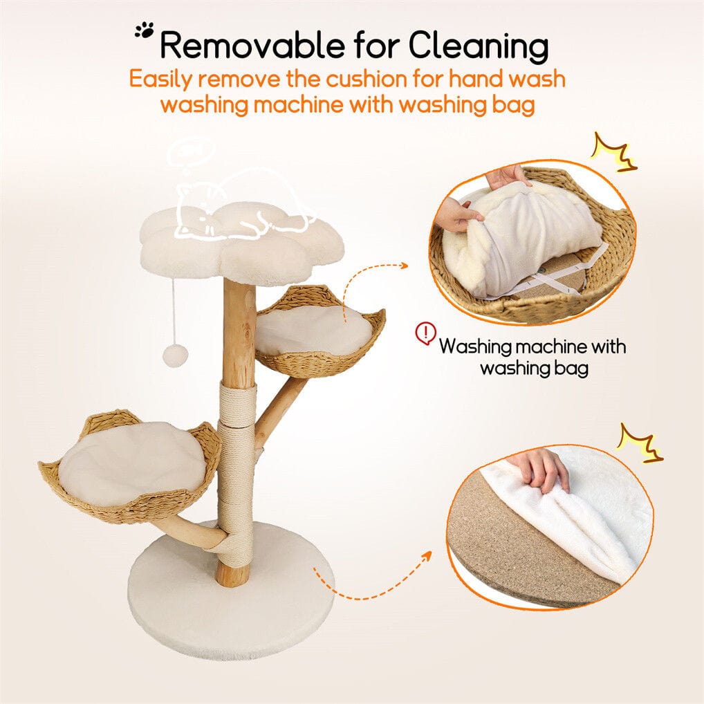 Spud Jax Petshop Cat Tree Tower Condo Scratcher Bed Sisal Plush Toy Ball Cat Tree Tower Condo Scratcher Bed Sisal Plush Toy Ball Pet Care > Cat Supplies > Cat Scratching Posts