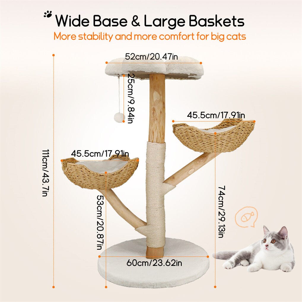 Spud Jax Petshop Cat Tree Tower Condo Scratcher Bed Sisal Plush Toy Ball Cat Tree Tower Condo Scratcher Bed Sisal Plush Toy Ball Pet Care > Cat Supplies > Cat Scratching Posts