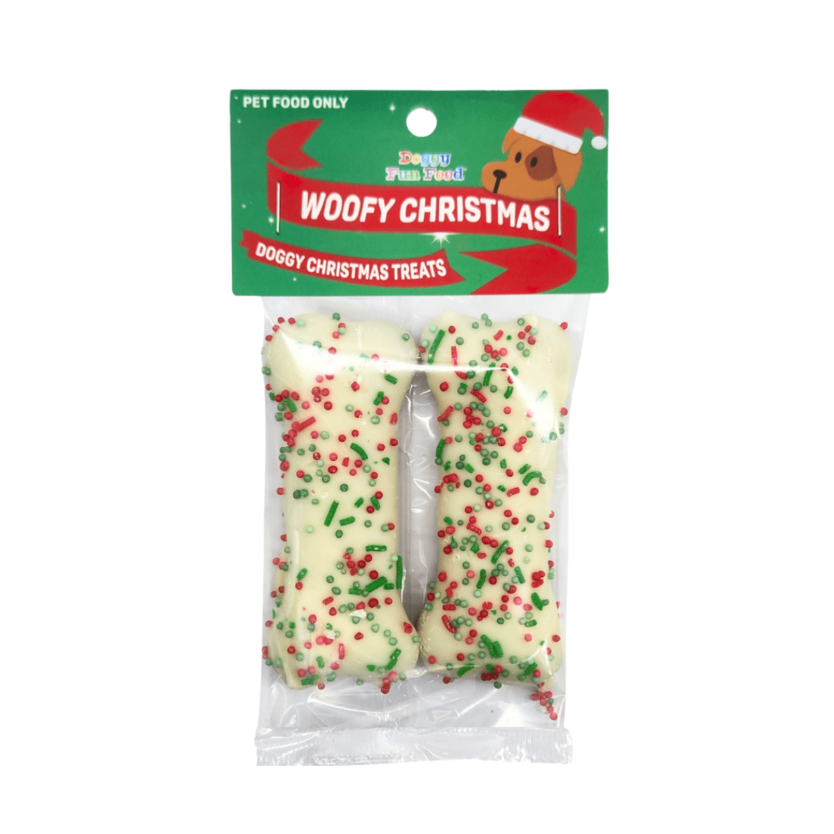 Spud Jax Petshop Christmas Bone Cookies Twin pack Christmas Bone Cookies Twin pack Pet Care > Pet Food > Dog Food
