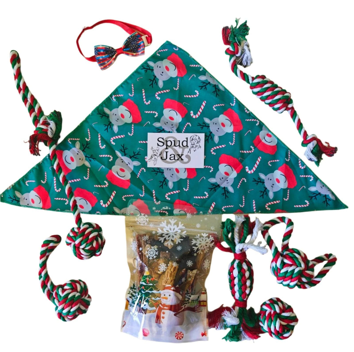 Spud Jax Petshop Christmas Gift Box For Your Dog Christmas Gift Box For Your Dog