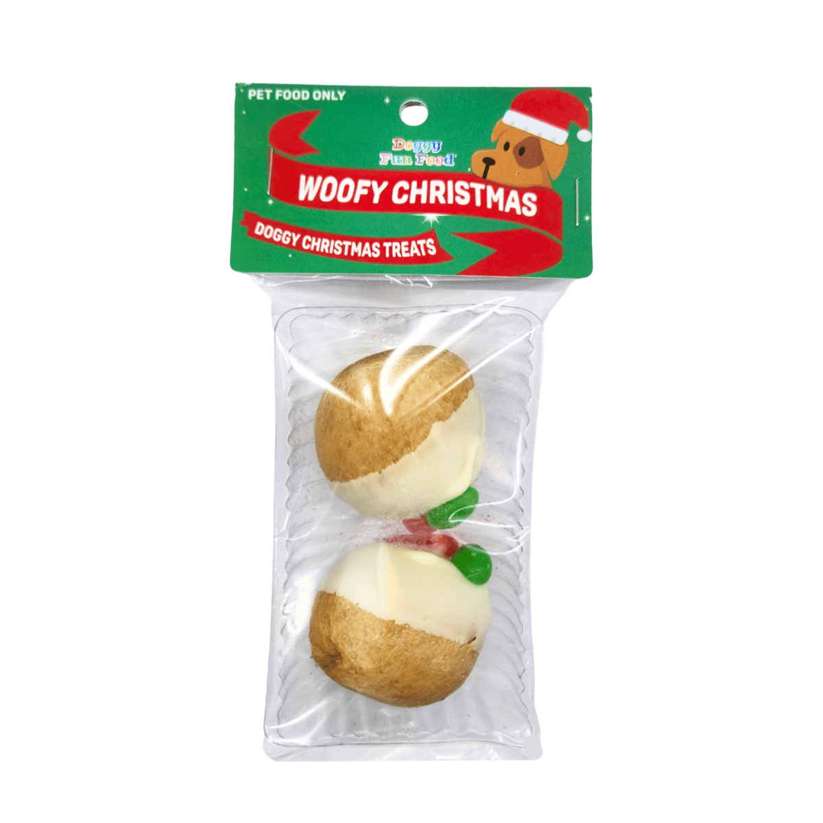 Spud Jax Petshop Christmas Puddings Twin Pack Christmas Puddings Twin Pack Pet Care > Pet Food > Dog Food