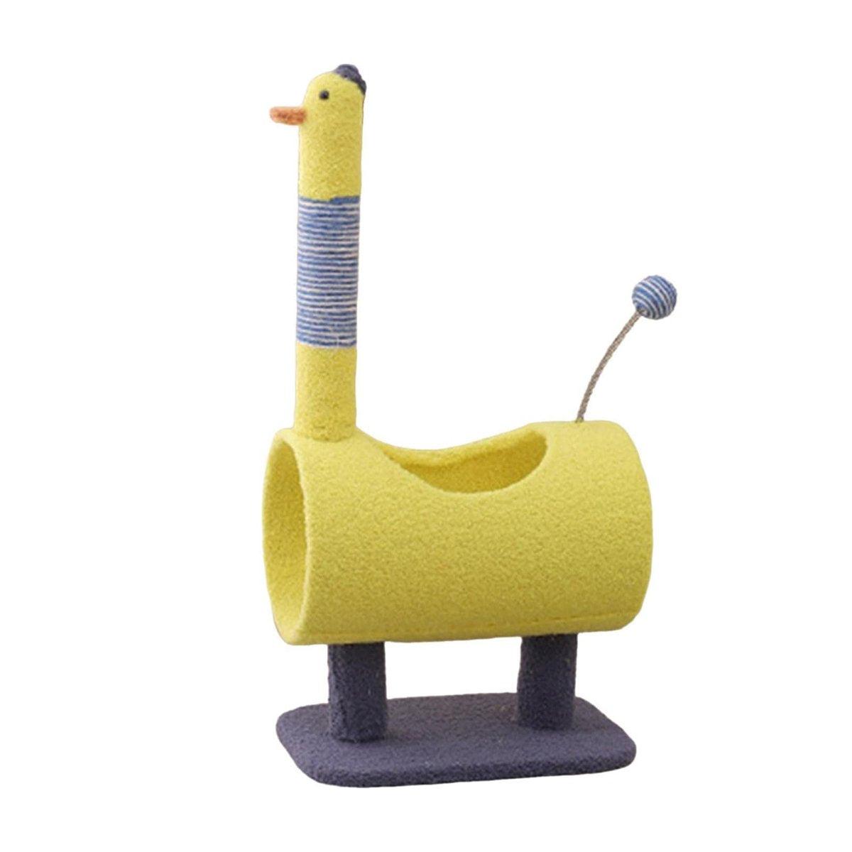Spud Jax Petshop Climbing Frame Cat Scratching Post Jumping Platform Pet Toys for Cats and Kitten - Yellow Climbing Frame Cat Scratching Post Jumping Platform Pet Toys for Cats and Kitten - Yellow Pet Care > Cat Supplies > Cat Scratchers