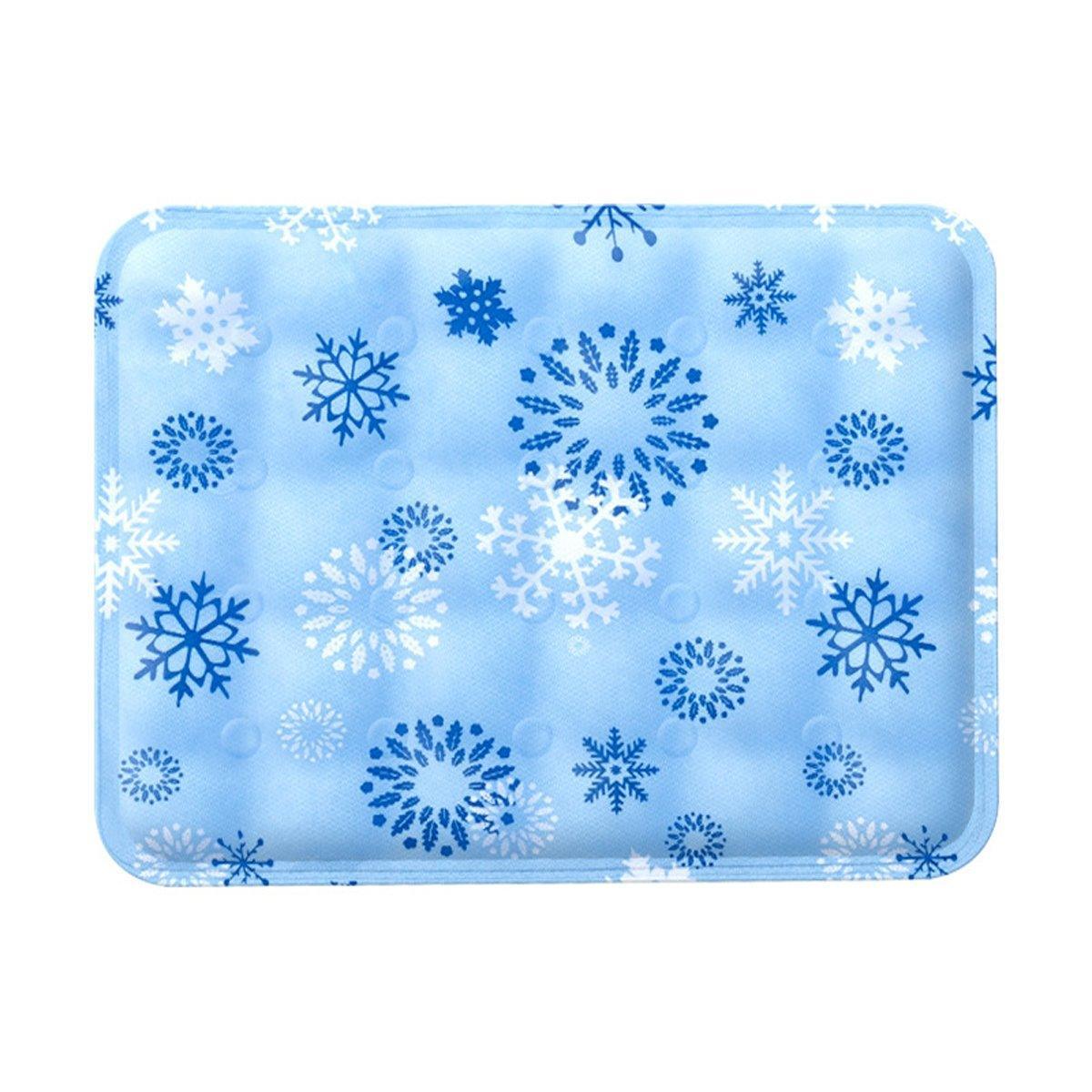 Spud Jax Petshop Cooling Ice Mat for Pets Summer Dog and Cat Cooling Pad Comfortable Pet Bed - Blue - 60x90cm Cooling Ice Mat for Pets Summer Dog and Cat Cooling Pad Comfortable Pet Bed - Blue - 60x90cm Pet Care &gt; Dog Supplies &gt; Dog Beds