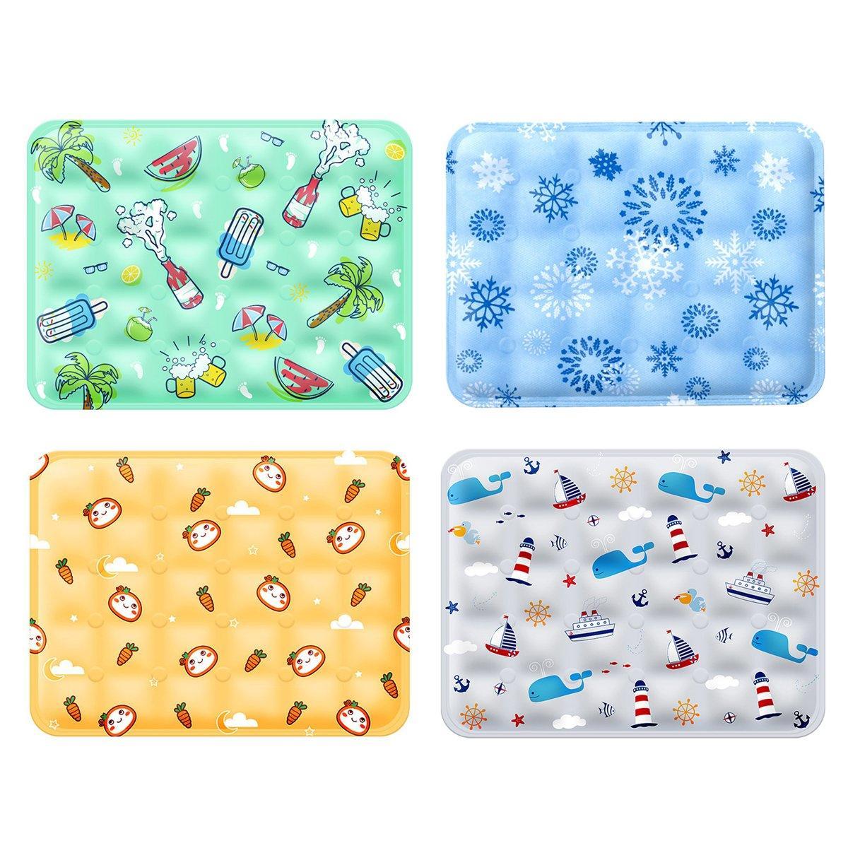 Spud Jax Petshop Cooling Ice Mat for Pets Summer Dog and Cat Cooling Pad Comfortable Pet Bed - Blue - 60x90cm Cooling Ice Mat for Pets Summer Dog and Cat Cooling Pad Comfortable Pet Bed - Blue - 60x90cm Pet Care > Dog Supplies > Dog Beds