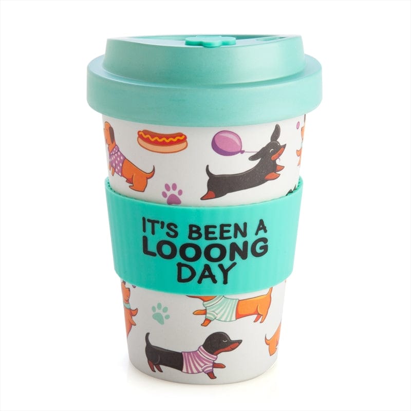 Spud Jax Petshop Dachshund Eco To Go Bamboo Cup - It's Been A Long Day Dachshund Eco To Go Bamboo Cup - It's Been A Long Day Pet Care > Cleaning & Maintenance > Pet Grooming Supplies