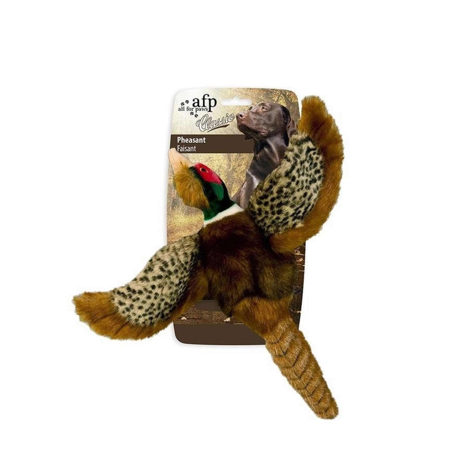 Spud Jax Petshop Dog Plush Toy - Pheasant Squeaky Interactive Small Life Like Bird - Puppy Play Dog Plush Toy - Pheasant Squeaky Interactive Small Life Like Bird - Puppy Play Pet Care > Toys