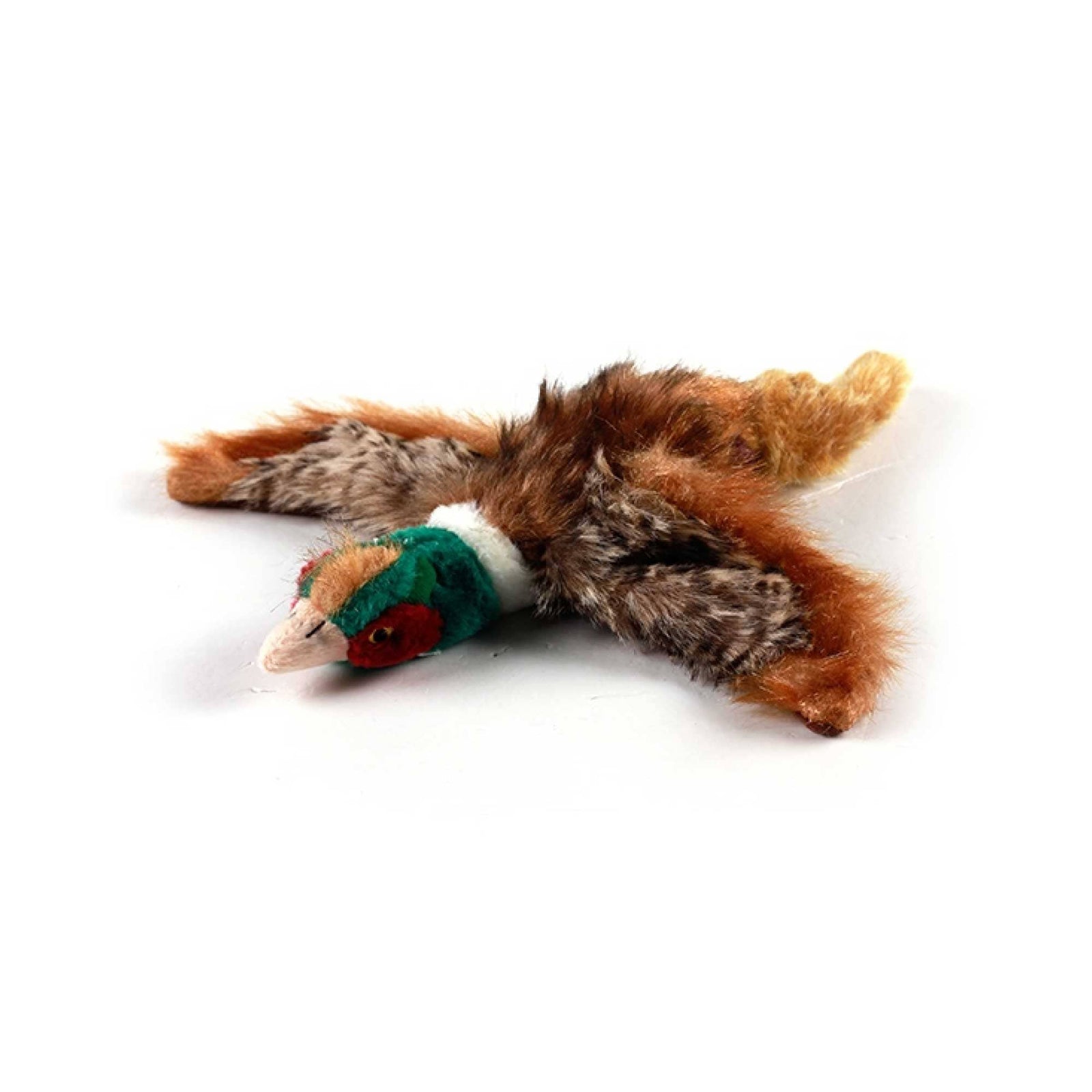 Spud Jax Petshop Dog Plush Toy - Pheasant Squeaky Interactive Small Life Like Bird - Puppy Play Dog Plush Toy - Pheasant Squeaky Interactive Small Life Like Bird - Puppy Play Pet Care > Toys