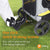 Spud Jax Petshop Dog Stroller w/ Rain Cover Foldable Pet Cart Dog Stroller w/ Rain Cover Foldable Pet Cart Pet Care > Cat Supplies > Cat Carriers & Crates