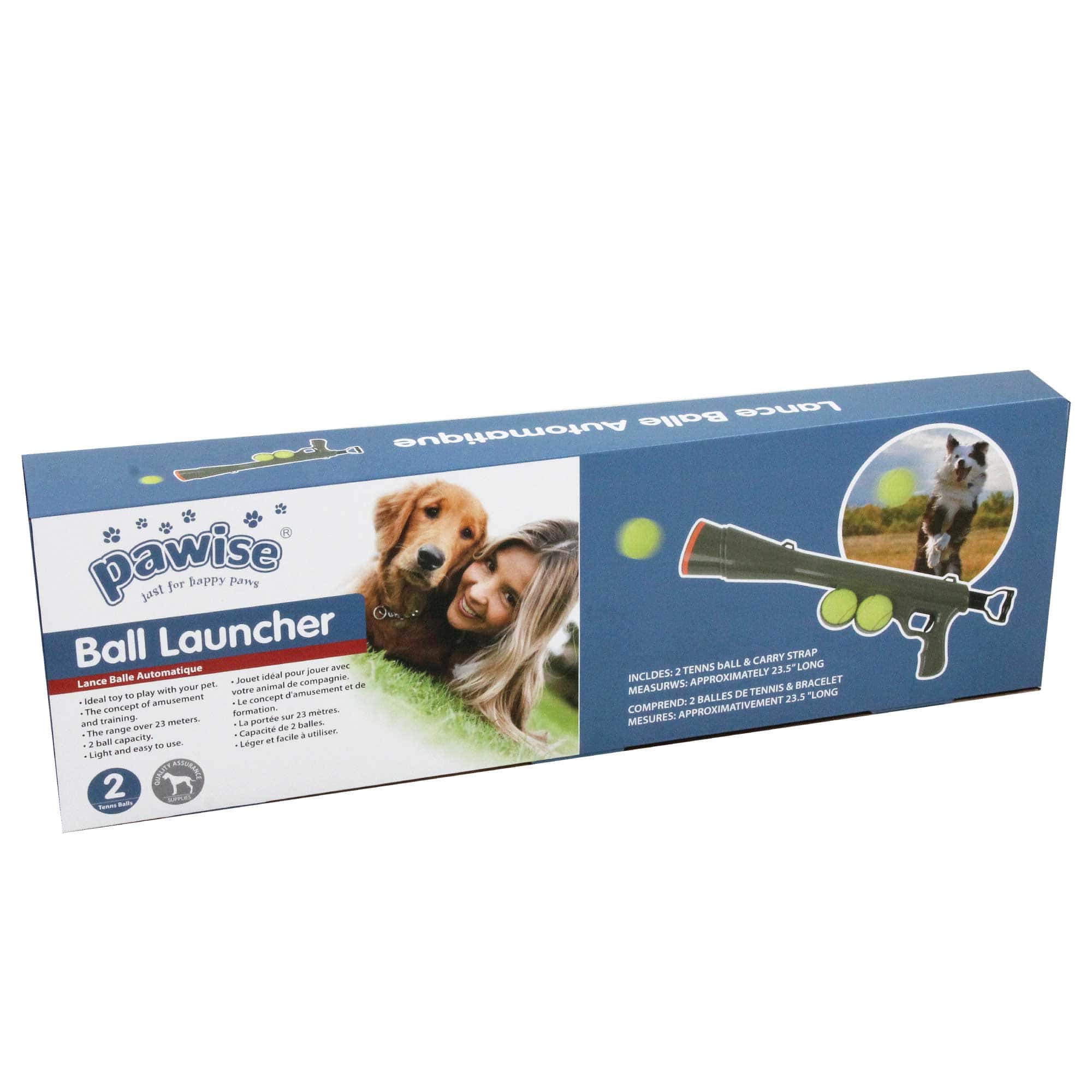 Spud Jax Petshop Dog Tennis Ball Launcher Gun - Pet Puppy Outdoors Exercise Fun Play Dog Tennis Ball Launcher Gun - Pet Puppy Outdoors Exercise Fun Play Pet Care > Toys