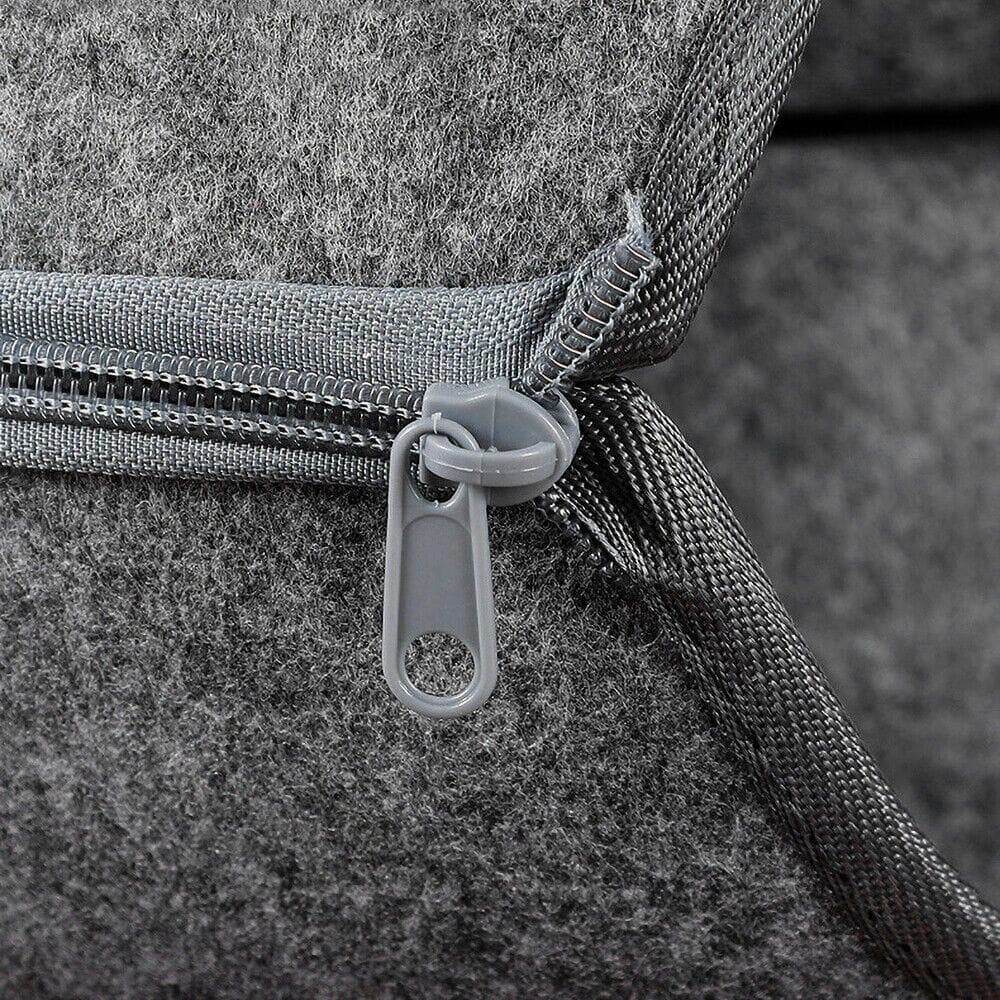 Spud Jax Petshop Felt Cat Tunnel - Dark Grey Felt Cat Tunnel - Dark Grey Pet Care > Cat Supplies > Cat Furniture