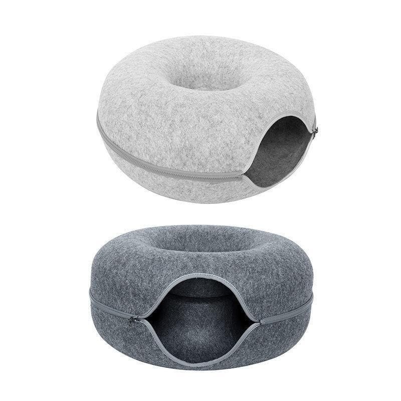 Spud Jax Petshop Felt Cat Tunnel - Dark Grey Felt Cat Tunnel - Dark Grey Pet Care > Cat Supplies > Cat Furniture