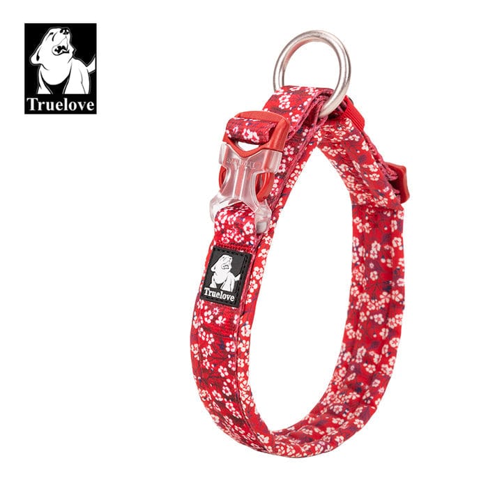 Spud Jax Petshop Floral Collar Poppy Red XL Pet Care > Dog Supplies