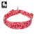 Spud Jax Petshop Floral Collar Poppy Red XS Pet Care > Dog Supplies
