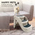 Spud Jax Petshop Furtastic 38cm Foldable Pet Stairs Ramp - White Pet Care > Dog Supplies