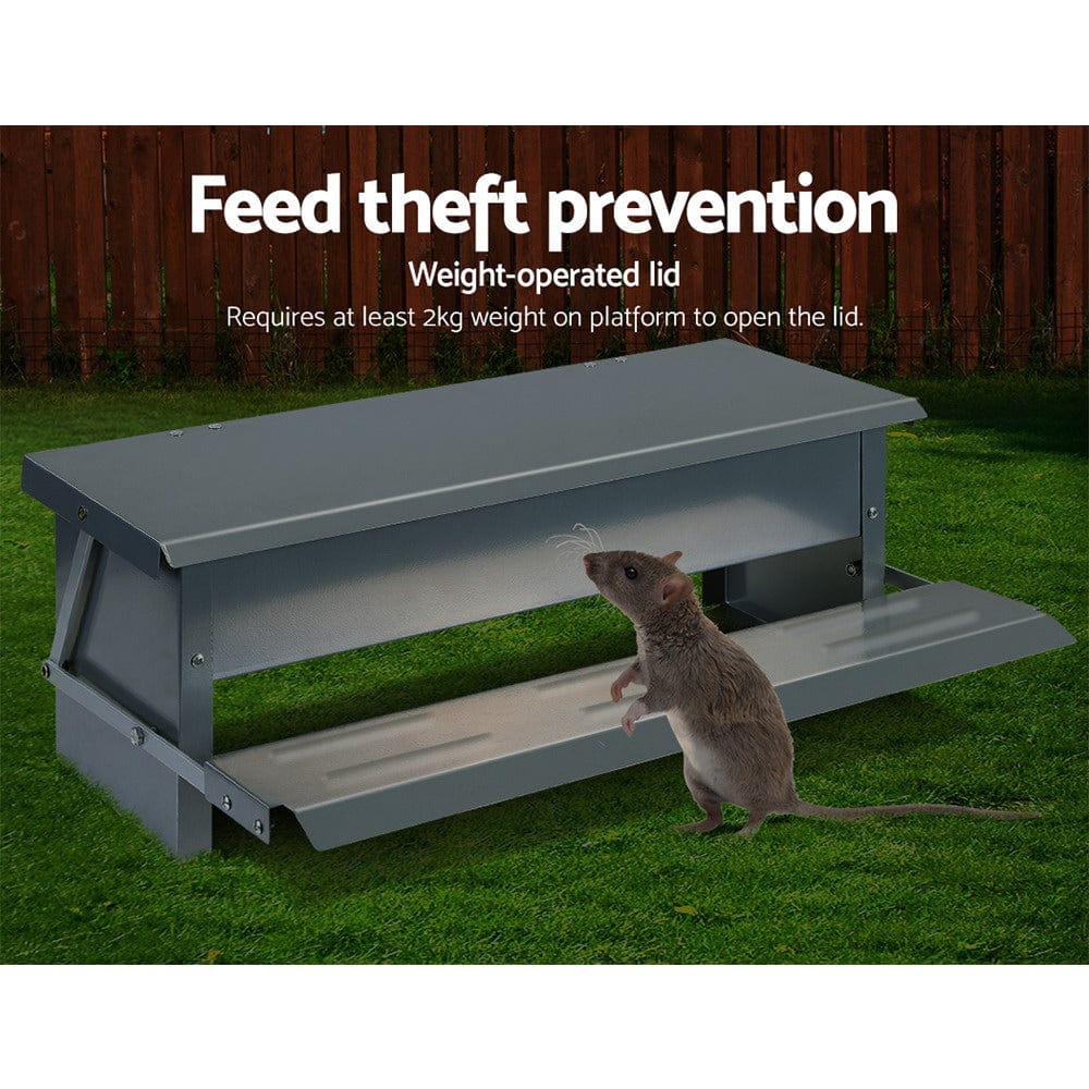 Spud Jax Petshop Giantz Auto Chicken Feeder Automatic Chook Poultry Treadle Self Opening Coop Giantz Auto Chicken Feeder Automatic Chook Poultry Treadle Self Opening Coop Pet Care