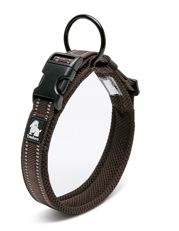 Spud Jax Petshop Heavy Duty Reflective Collar Brown 2XL Pet Care > Dog Supplies