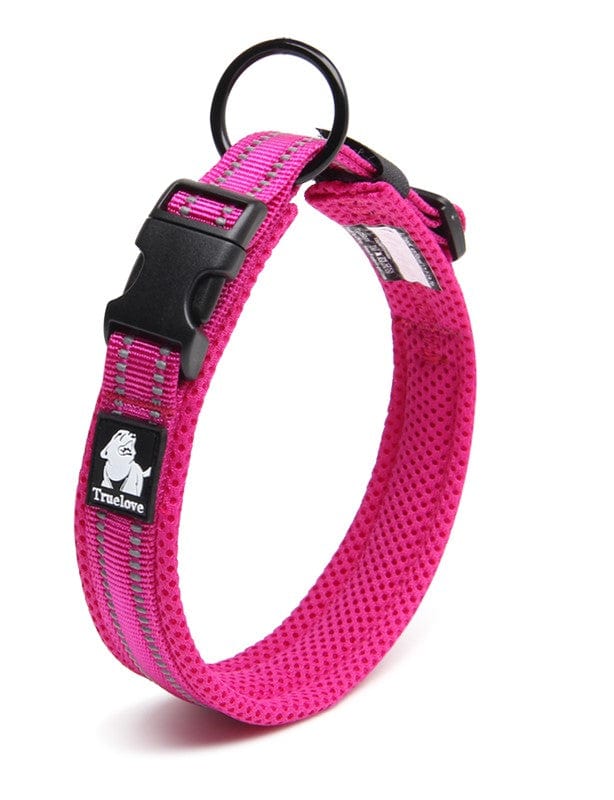 Spud Jax Petshop Heavy Duty Reflective Collar Pink M Pet Care > Dog Supplies