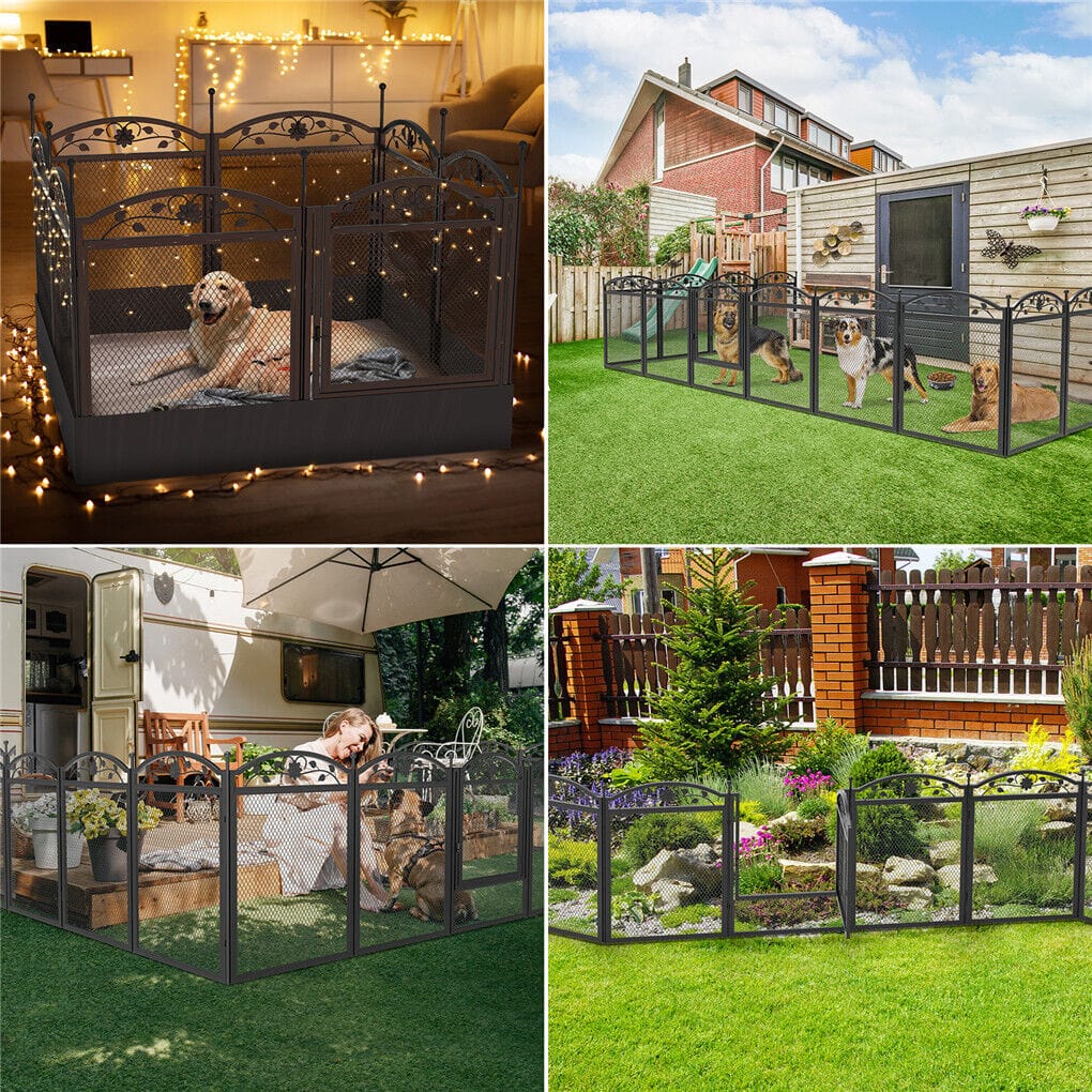 Spud Jax Petshop HeavyDuty Metal Dog Playpen w/ Waterproof Border HeavyDuty Metal Dog Playpen w/ Waterproof Border Pet Care > Dog Supplies > Dog Playpens & Gates