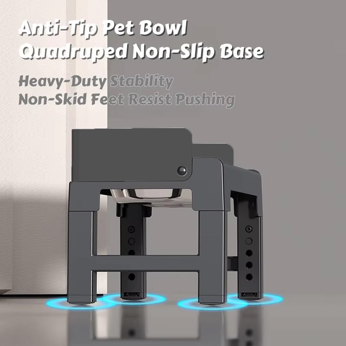 Spud Jax Petshop Height Adjustable Pet Feeding Bowl Dog Bowl Elevated Pet Dish Food Water Bowl Height Adjustable Pet Feeding Bowl Dog Bowl Elevated Pet Dish Food Water Bowl Pet Care > Dog Supplies > Dog Bowls, Feeders & Waterers