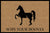 Spud Jax Petshop Horse Doormat 60x40cm Horse Doormat 60x40cm Pet Care > Bird > Bird Cages & Stands