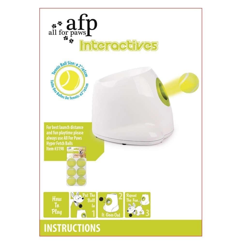 Spud Jax Petshop Hyper Fetch Mini Dog Ball Thrower - Small Interactive Pet Toy Launcher Hyper Fetch Mini Dog Ball Thrower - Small Interactive Pet Toy Launcher Pet Care > Toys > Dog Toys