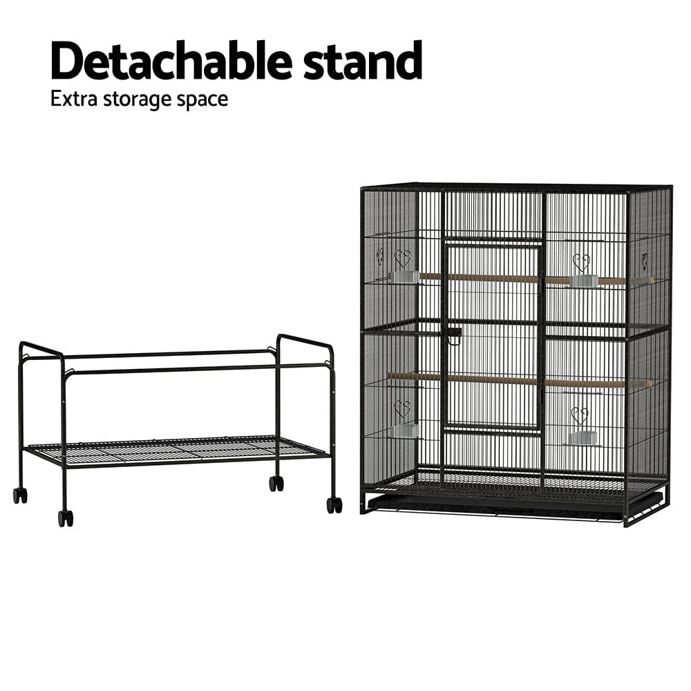 Spud Jax Petshop i.Pet Bird Cage 138cm Large Aviary Pet Care