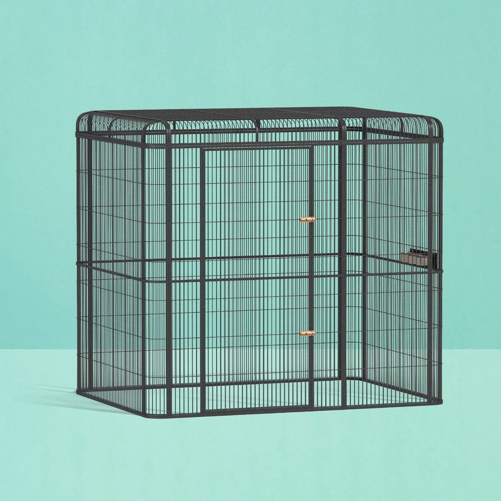 Spud Jax Petshop i.Pet Bird Cage Large Walk-in Aviary Budgie Perch Cage Parrot Pet Huge 203cm Pet Care > Bird