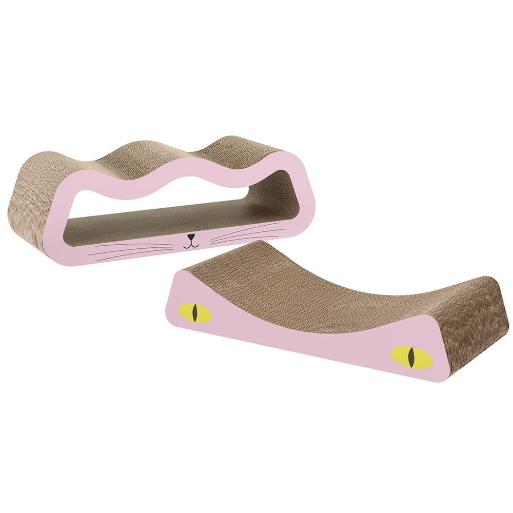 Spud Jax Petshop i.Pet Cat Scratching Board Scratcher Cardboard Kitten Indoor Climbing Pad Catnip Pet Care > Cat Supplies