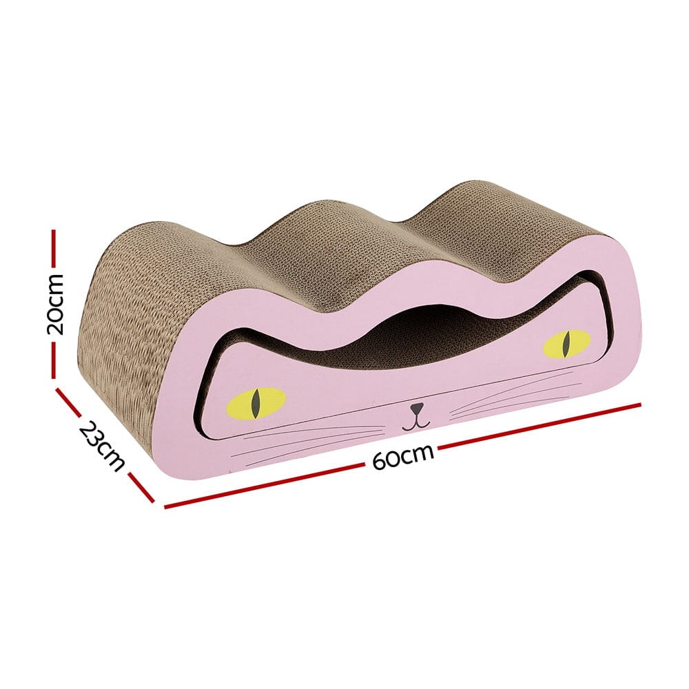 Spud Jax Petshop i.Pet Cat Scratching Board Scratcher Cardboard Kitten Indoor Climbing Pad Catnip Pet Care > Cat Supplies