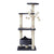 Spud Jax Petshop i.Pet Cat Tree 110cm Tower Scratching Post Scratcher Wood Condo House Bed Toys Pet Care > Cat Supplies
