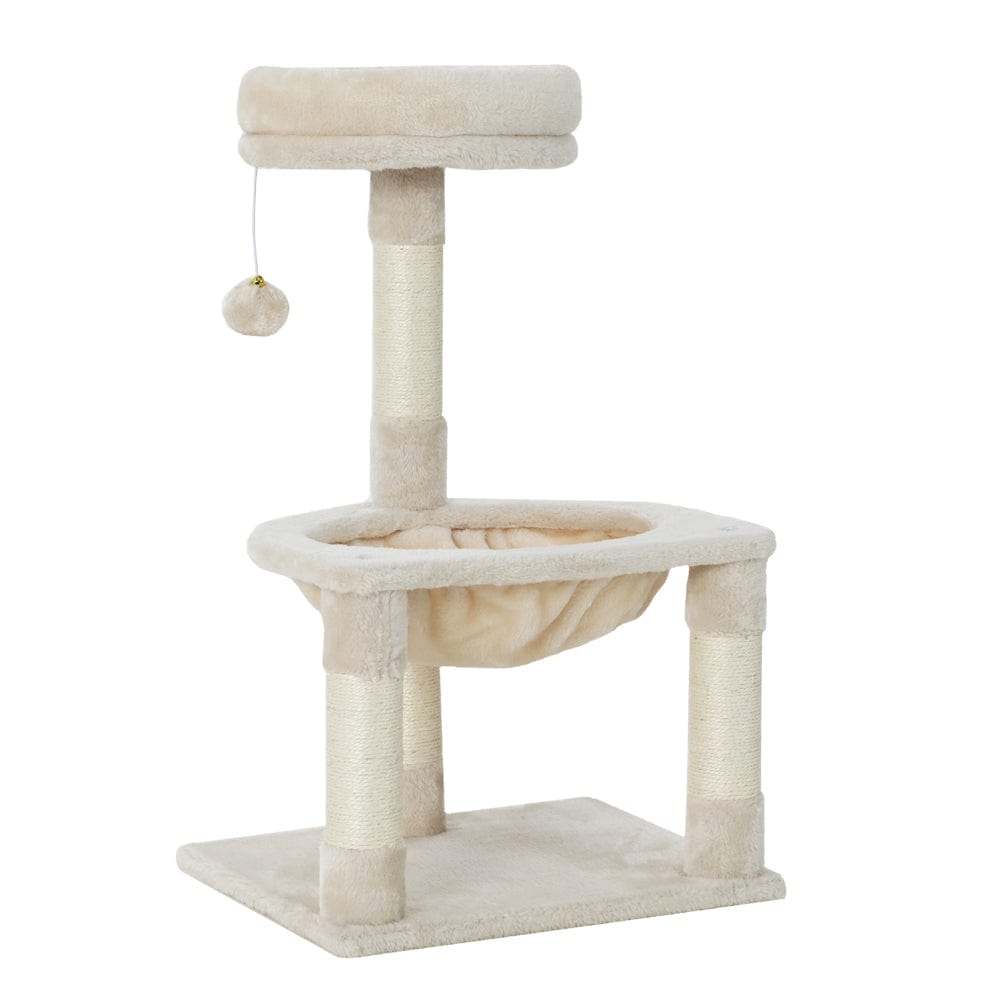 Spud Jax Petshop i.Pet Cat Tree 69cm Scratching Post Tower Scratcher Wood Condo Toys House Bed Pet Care > Cat Supplies > Cat Scratching Posts