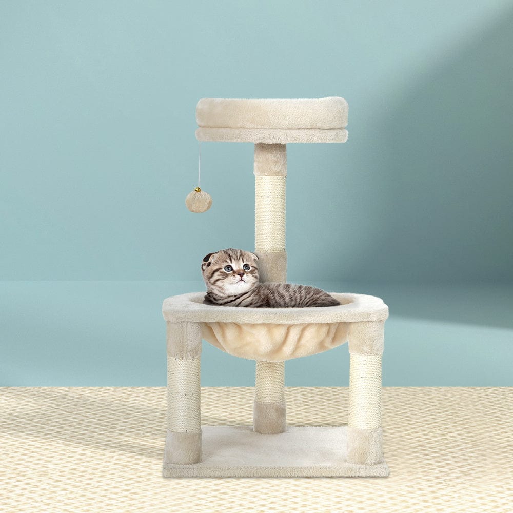 Spud Jax Petshop i.Pet Cat Tree 69cm Scratching Post Tower Scratcher Wood Condo Toys House Bed Pet Care > Cat Supplies > Cat Scratching Posts