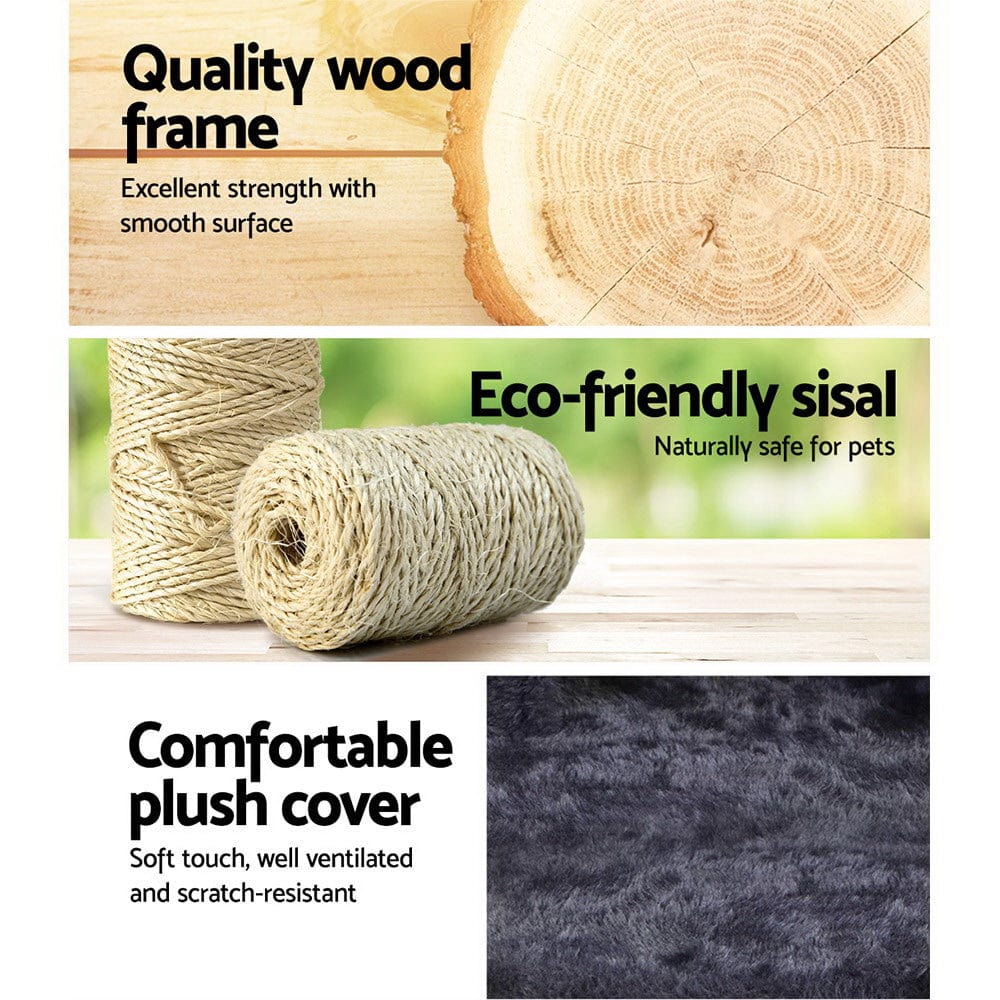 Spud Jax Petshop i.Pet Cat Tree Trees Scratching Post Scratcher Tower Condo House 70cm Pet Care