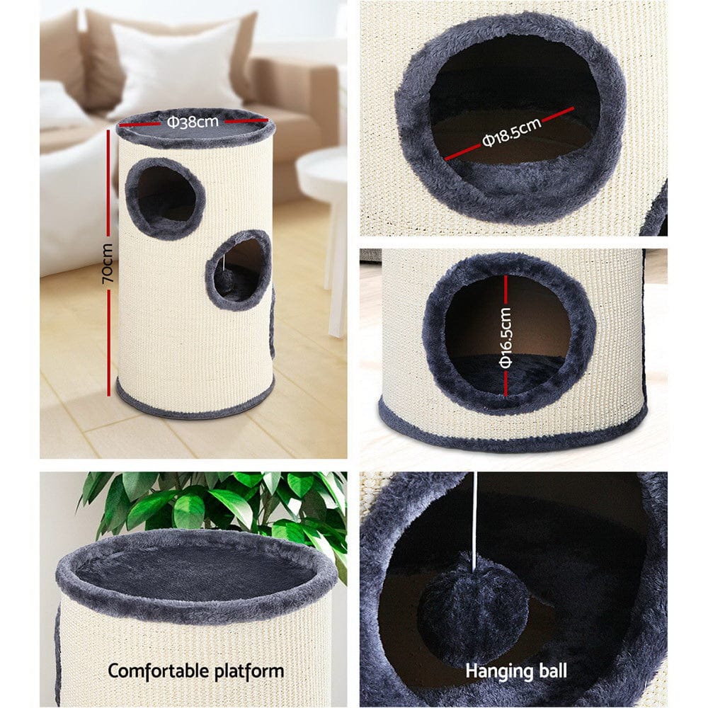 Spud Jax Petshop i.Pet Cat Tree Trees Scratching Post Scratcher Tower Condo House 70cm Pet Care