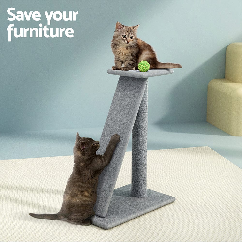 Spud Jax Petshop i.Pet Cat Tree Trees Scratching Post Scratcher Tower Condo House Climb 82cm Pet Care