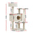Spud Jax Petshop i.Pet Cat Tree 90cm Scratching Post Tower Scratcher Wood Condo House Bed Trees Pet Care > Cat Supplies > Cat Scratching Posts