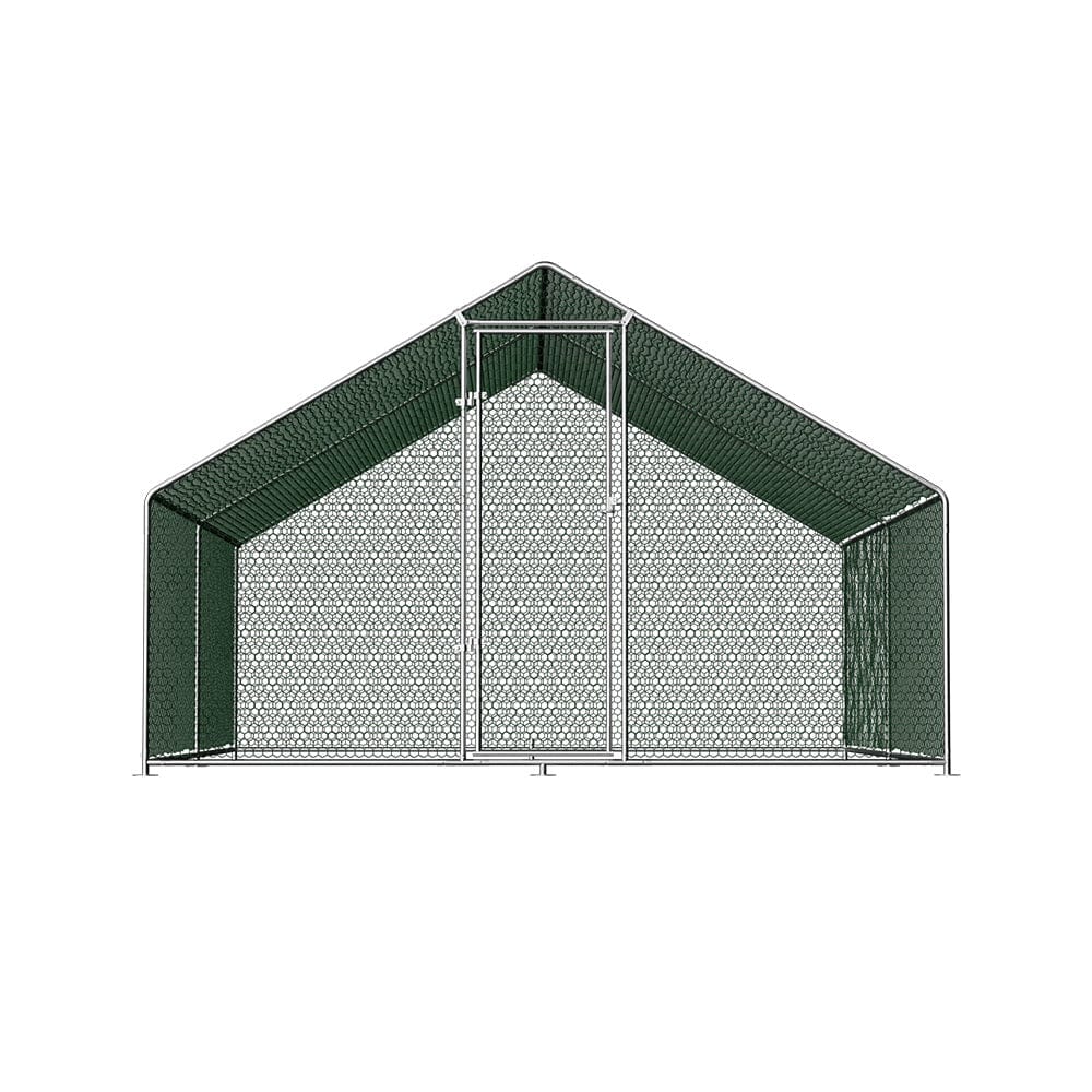 Spud Jax Petshop i.Pet Chicken Coop Cage 3x4x2m Galvanised Steel Pet Care > Farm Supplies